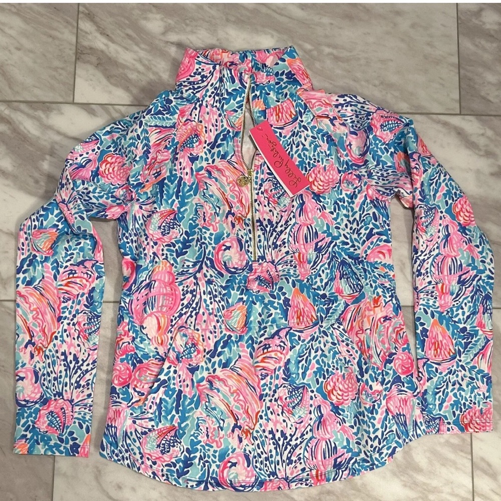 Lilly Pulitzer NWT UPF 50+ Skipper Popover Treasure Trove Size S